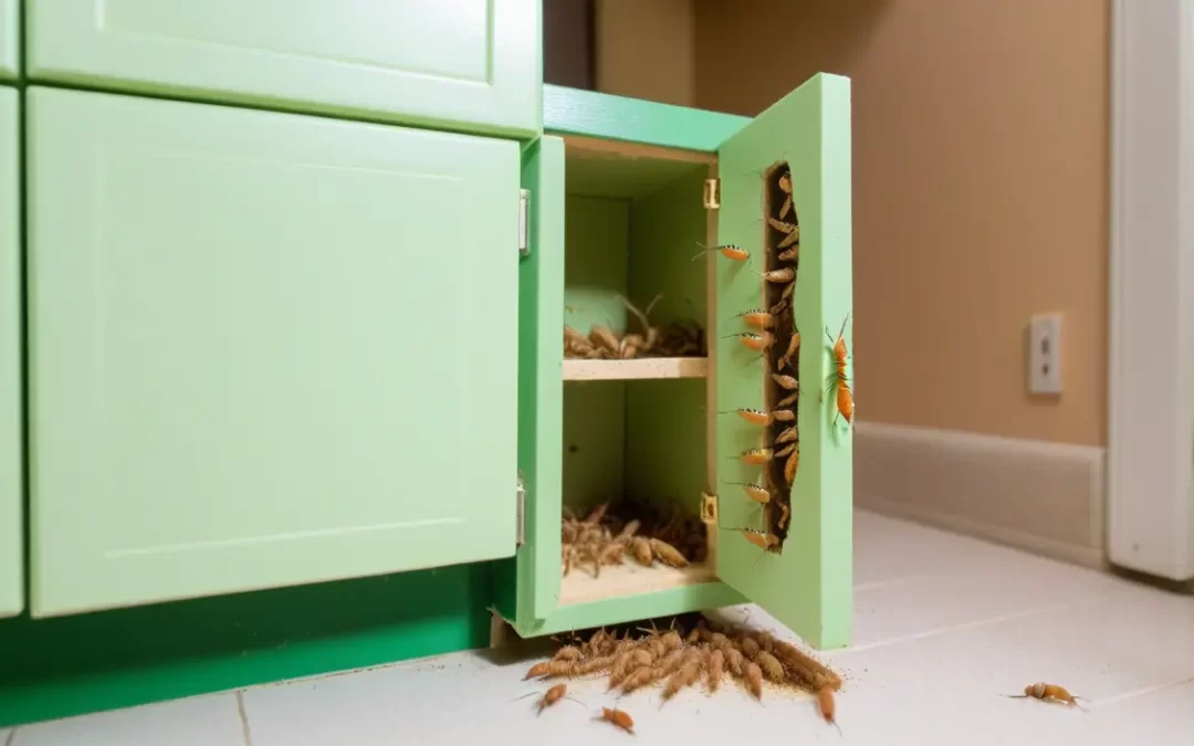 Como identificar sinais precoces de cupins em ambientes corporativos